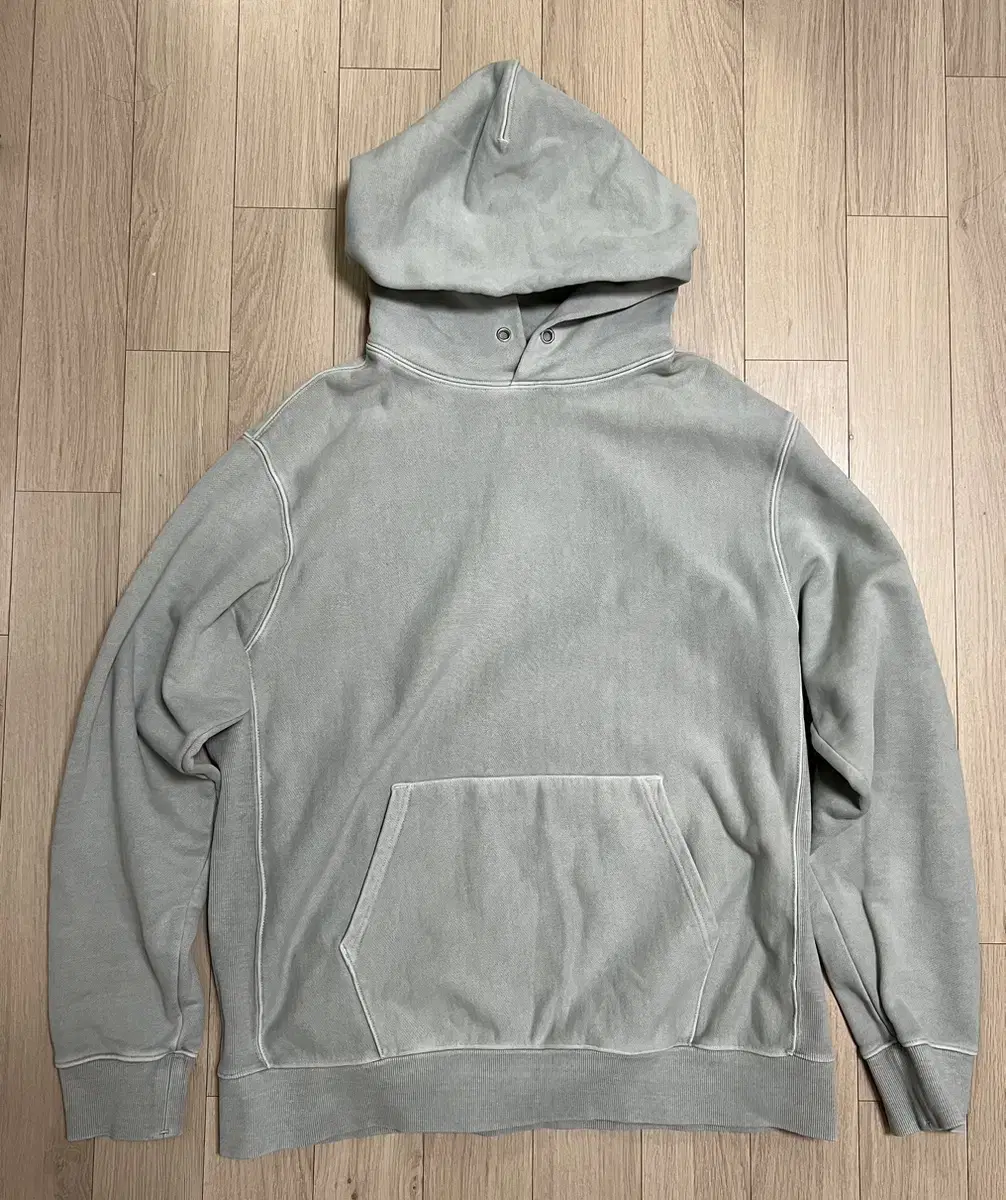 Khakis Garment Dying Hoodie 3