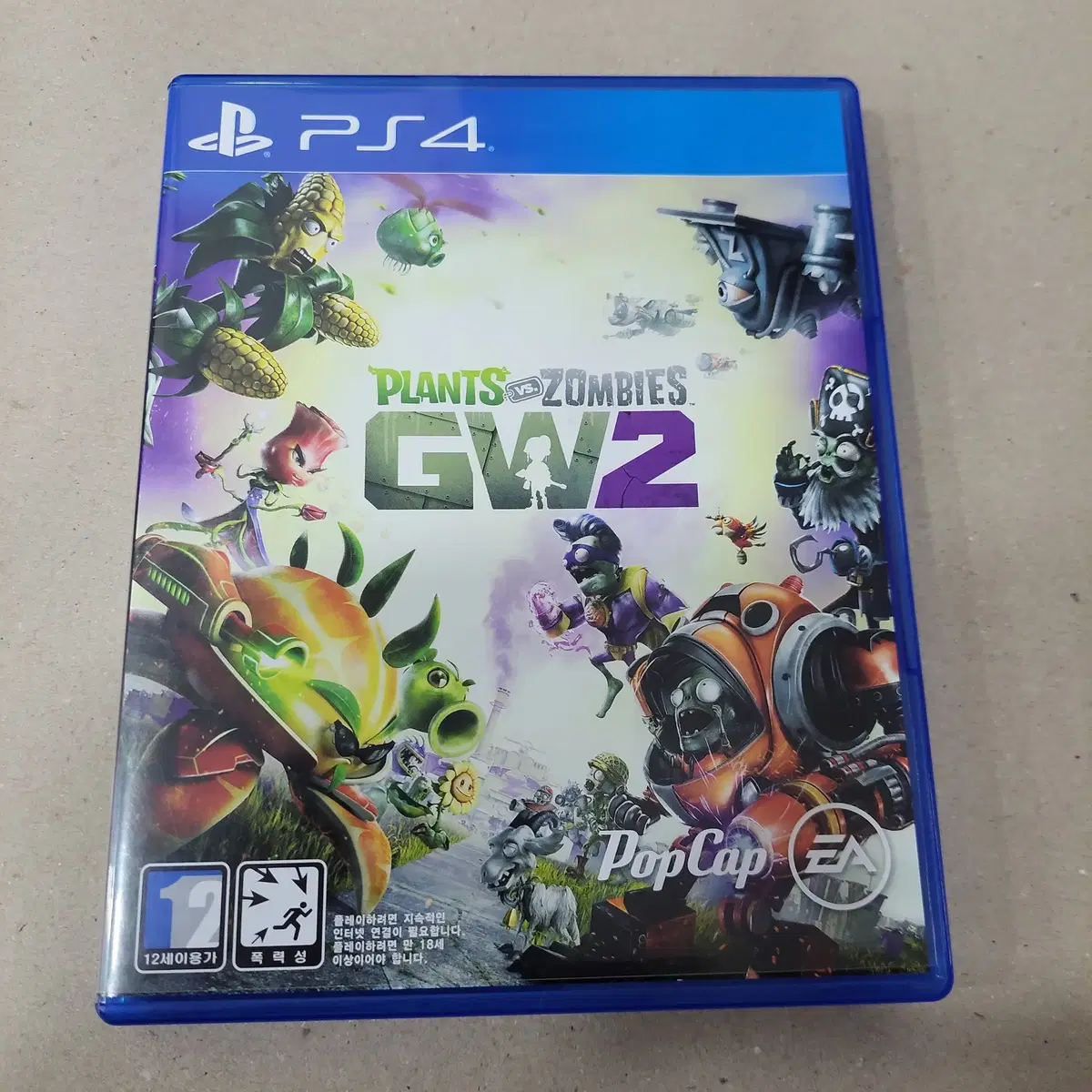 [중고] PS4 플랜츠vs좀비가든워페어2/한글/온라인필수/식물식좀GW2