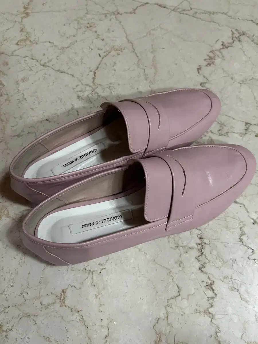 Mary-M Pink Loafers