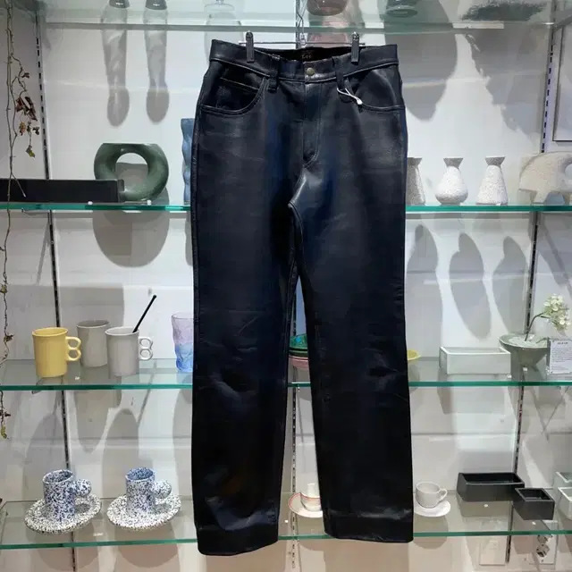 VINTAGE LEE leather pants