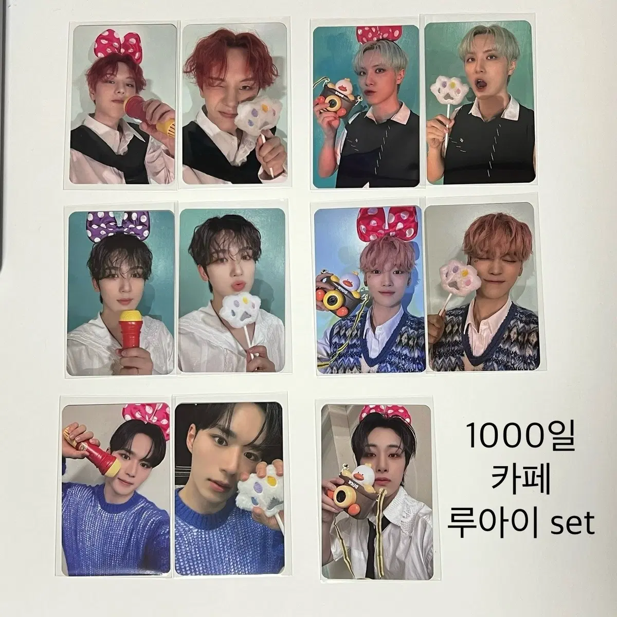 Wei 1000 Days 1000 Days Cafe Official photocard wts jang daehyeon kim donghan kim yohan Kim Junseo