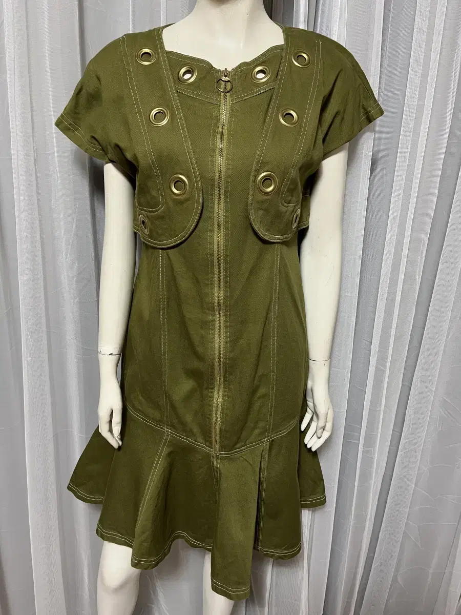 FE COTUMI Khaki Vintage ONEPIECE