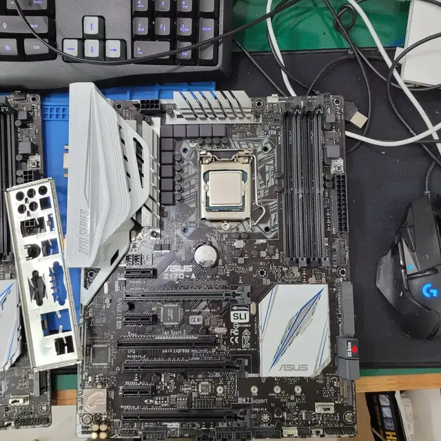 아수스 6세대 z170메인보드 2개 g4400,i5-6500