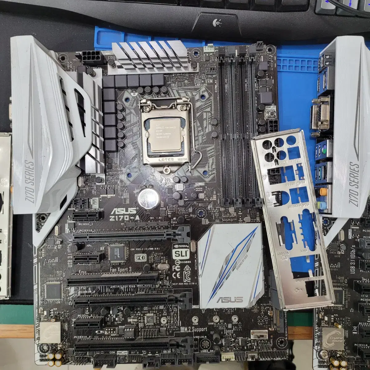 아수스 6세대 z170메인보드 2개 g4400,i5-6500