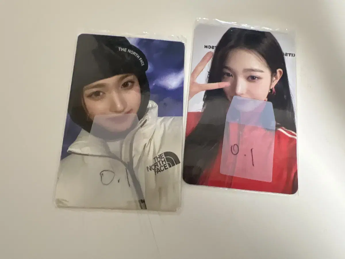 ive leeseo The North Face wonyoung i.m V version