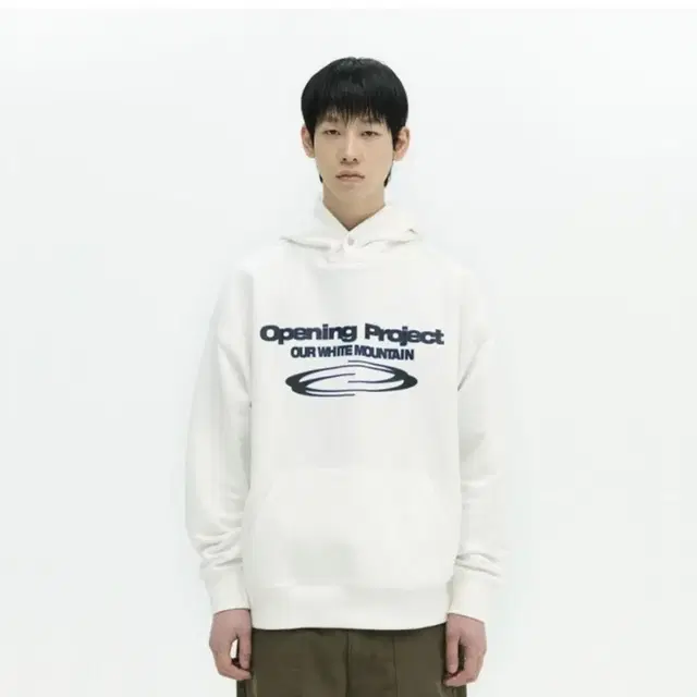 오프닝프로젝트 identity hoodie off white 3 사이즈