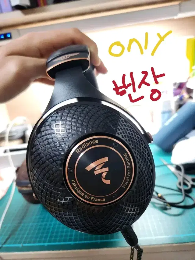 포칼 래디언스 헤드폰 focal radiance +알리발 커스텀 케이블