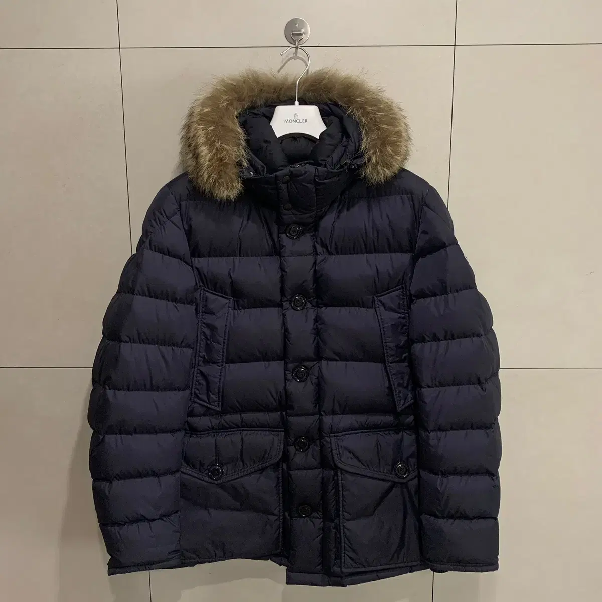 [Department store version / 4 sizes] Moncler Clooney Navy Padding