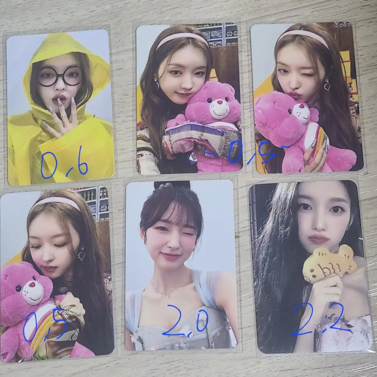 oh my girl yooa arin photocard wts 팔합니다 mimi seunghee hyojung yubin