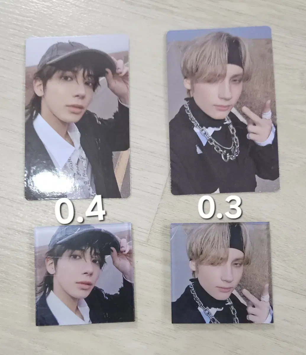 txt Tomorrow weverse pre-order benefit photocard + Magnet Taehyun/Hooning