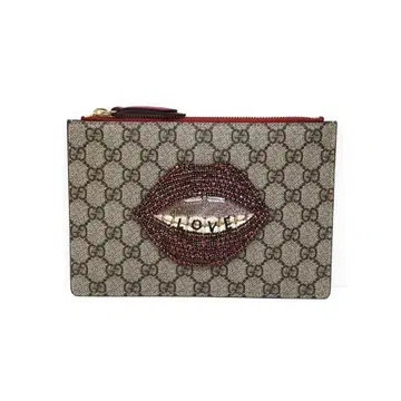 Gucci lips clutch sale