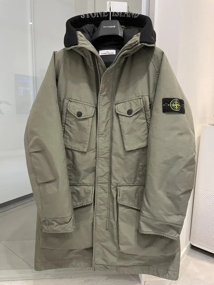 Stone Island/David TC 4P Khaki Padded/L