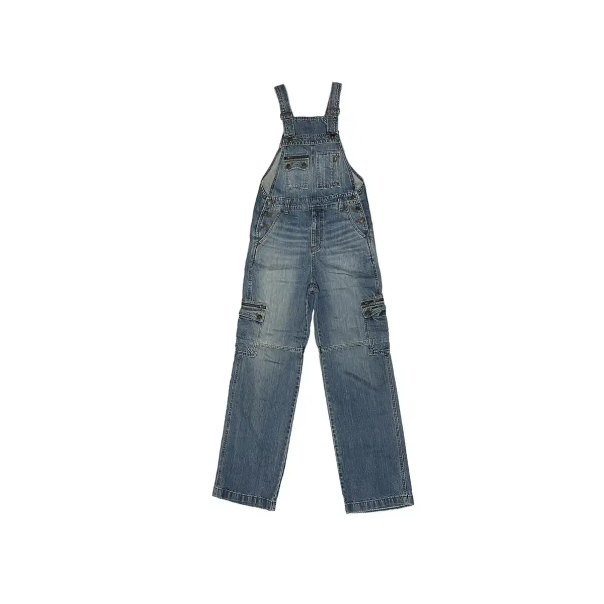 Jambangee denim cargo overall 잠뱅이 카고