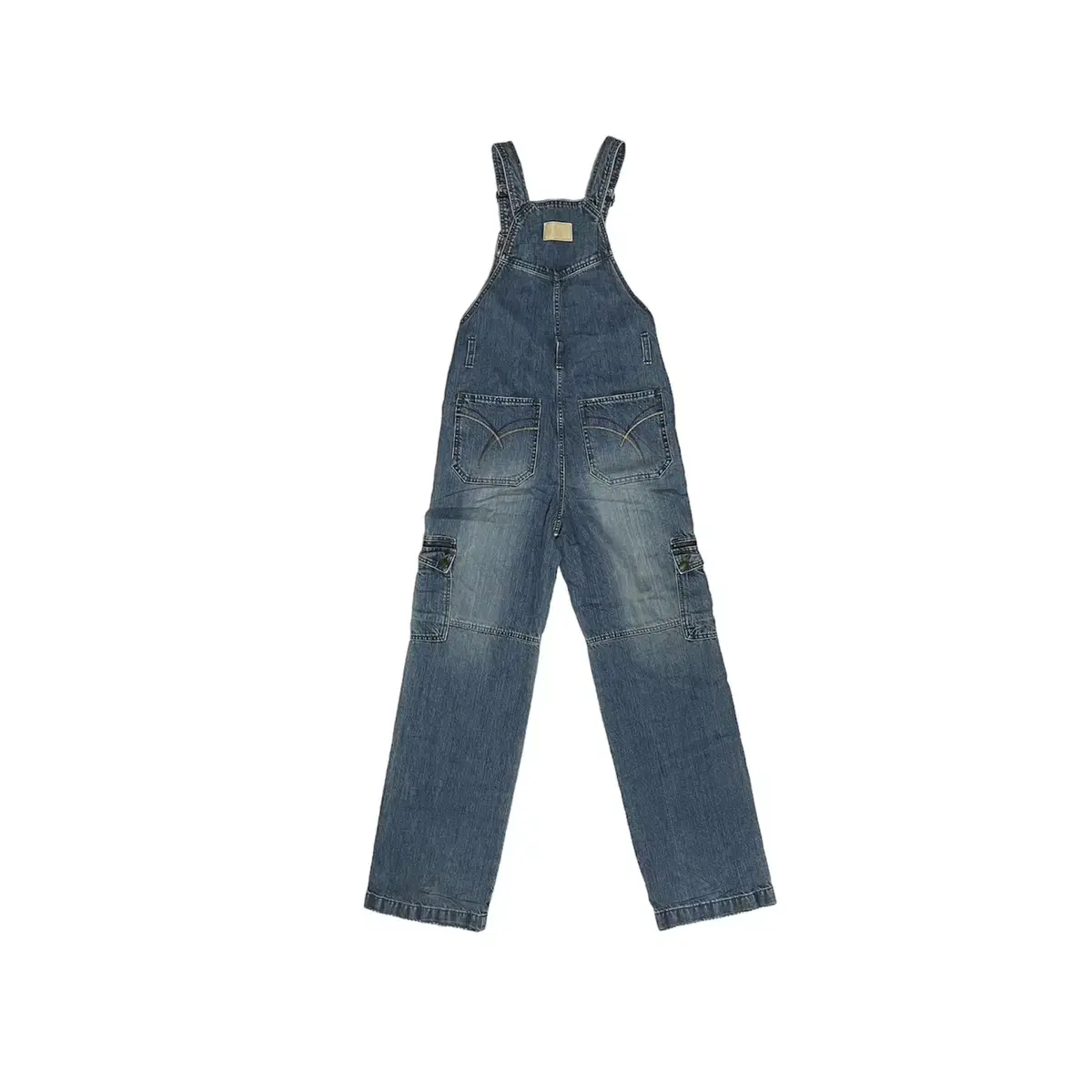 Jambangee denim cargo overall 잠뱅이 카고