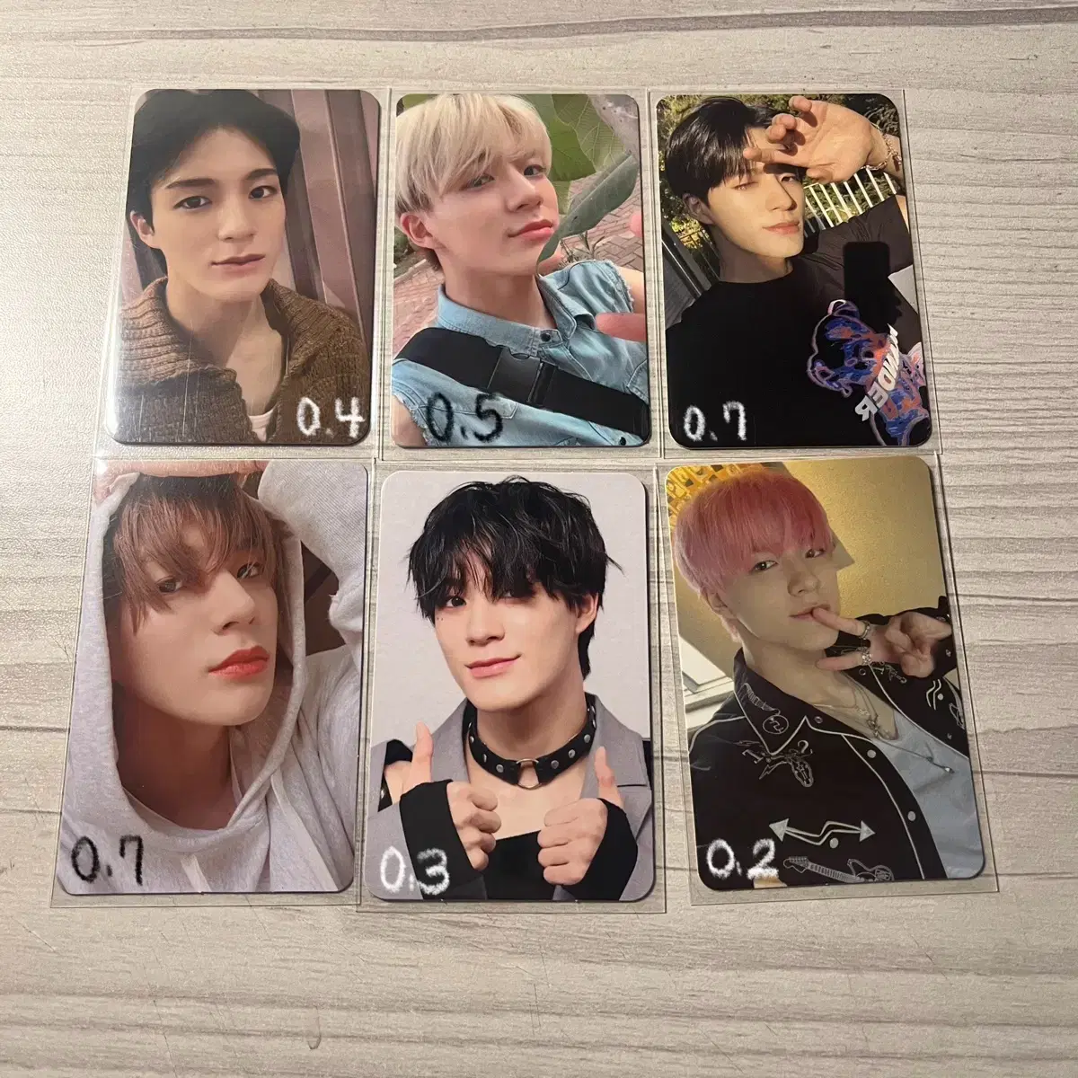 (Price down)nct dream jeno photocard 양도합니다! 마크런쥔제노해찬재민천러지성