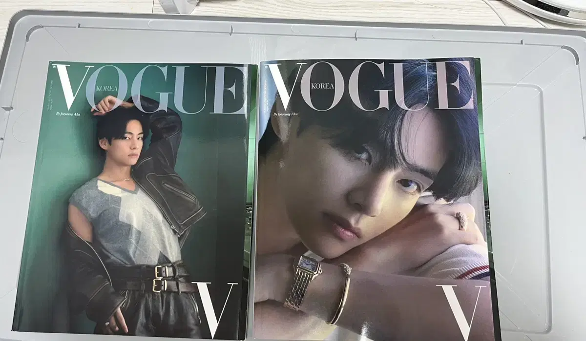 BTS V Vogue Magazine 1 copy 6000 won 2 copies 10000 won