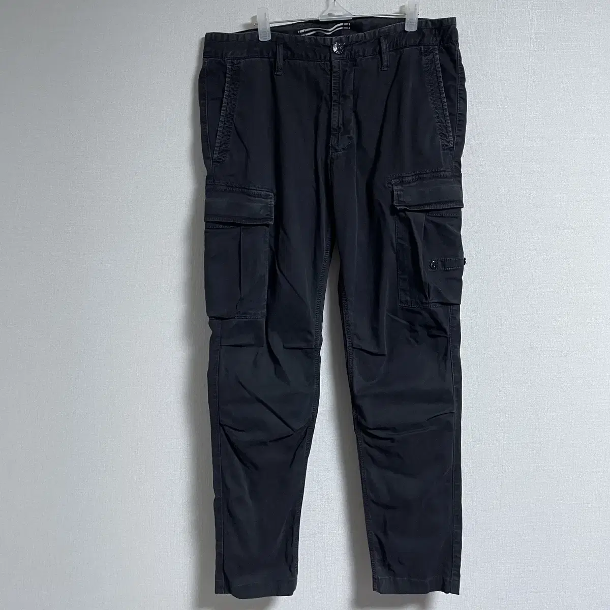 Stone Island Men's Vintage Cargo Pants Black 34 (TYPE SL)