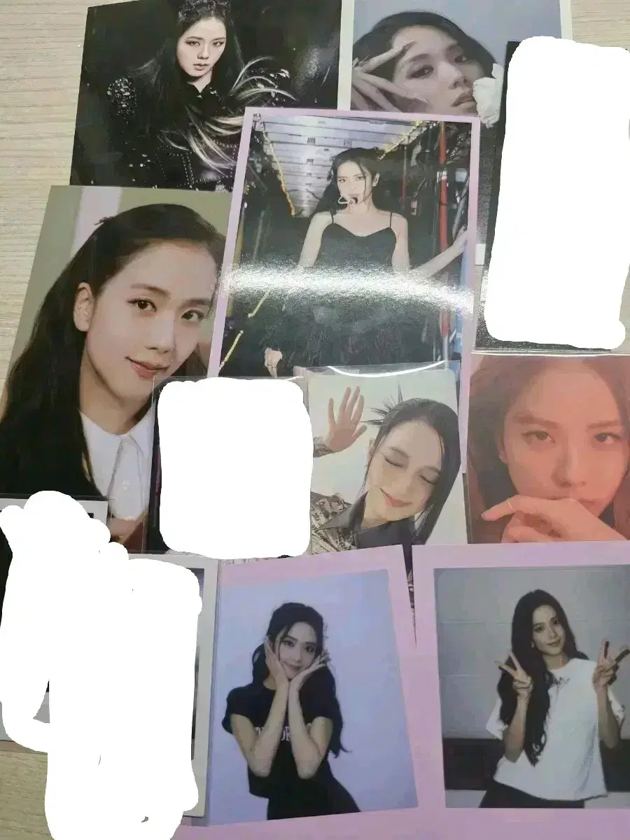 Black Pink jisoo photocard postcard Set