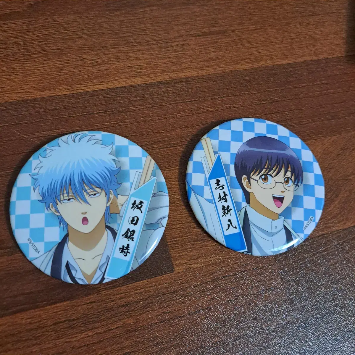 Gintama Gintoki Shinpachi Can Badge in Bulk