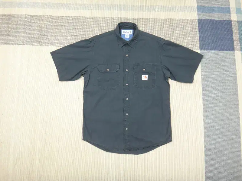 (L/100) Calhart FR Regular Fit Pocketed Short Sleeve Shirt