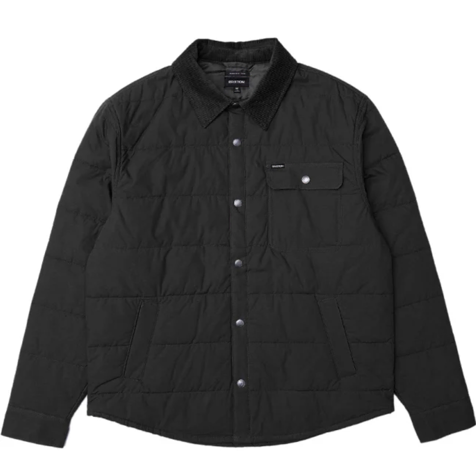 Brixton Cass Padded Shirt Black