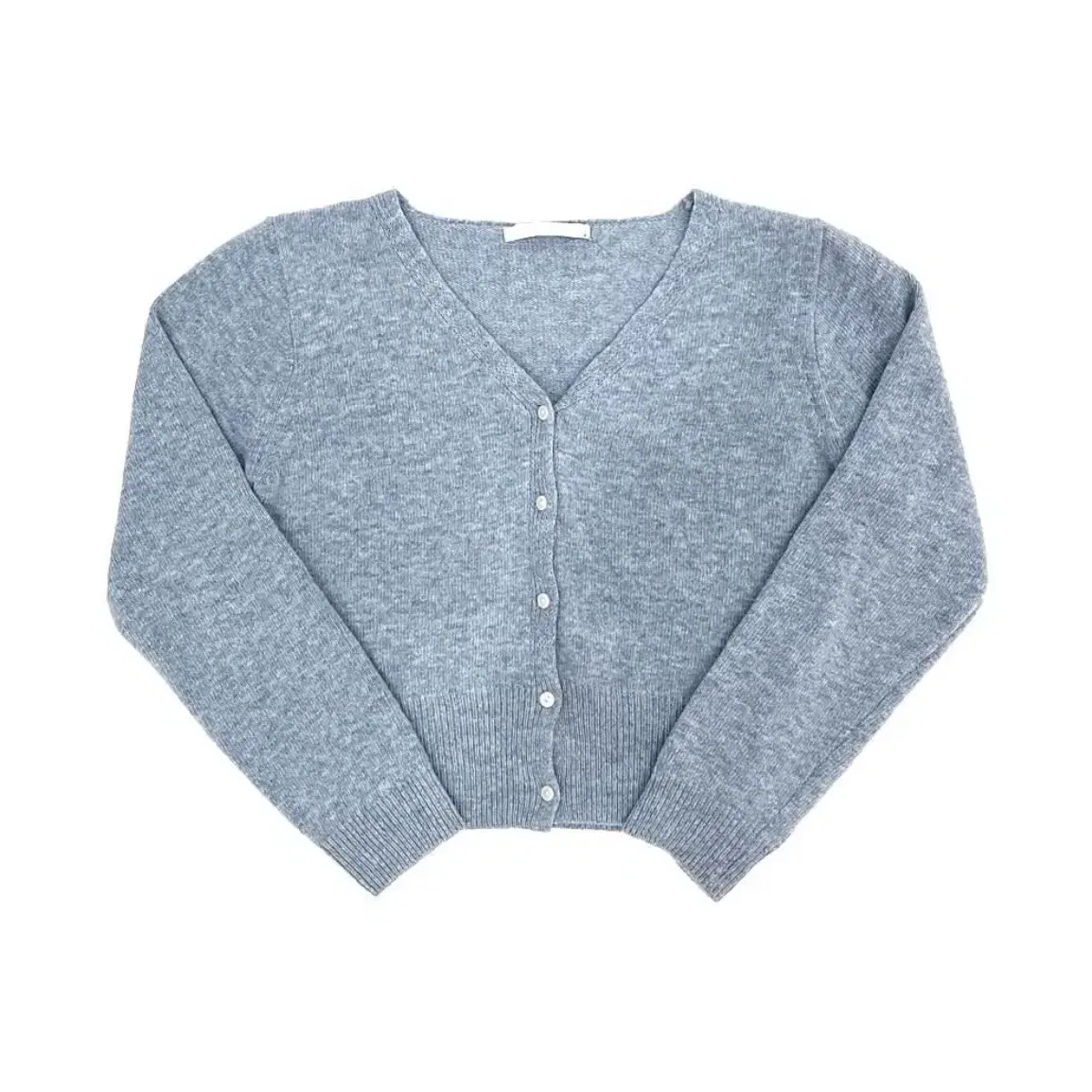 가디건 wool v neck cardigan (powder blue)