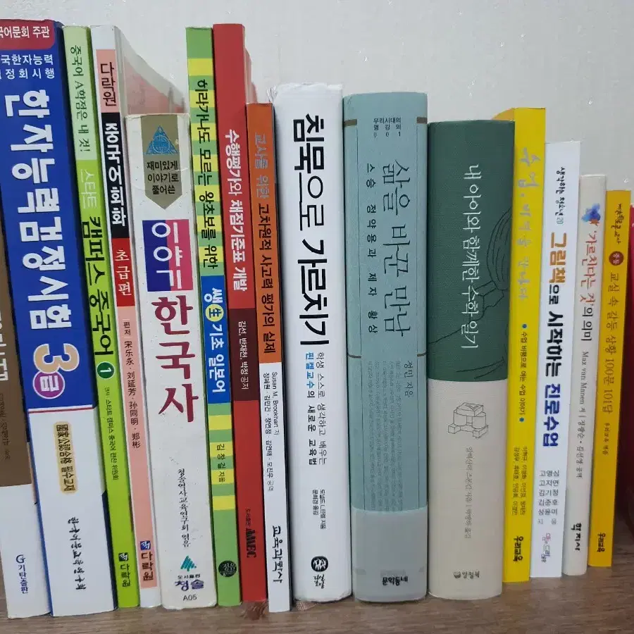 교육학, 교사, 임용준비, 임용면접 관련 및 어학 책