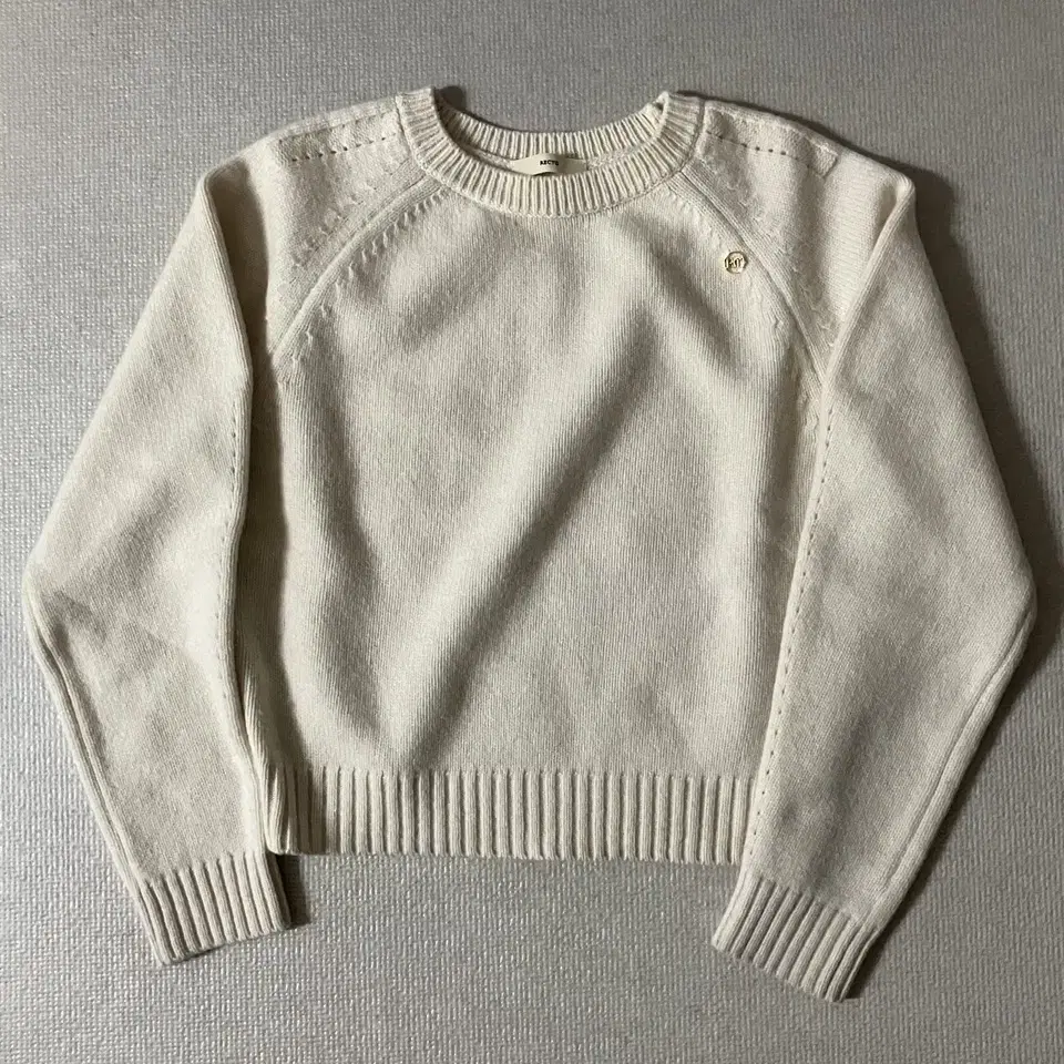 렉토 시그니처 니트 SIGNATURE ROUND-NECK KNIT