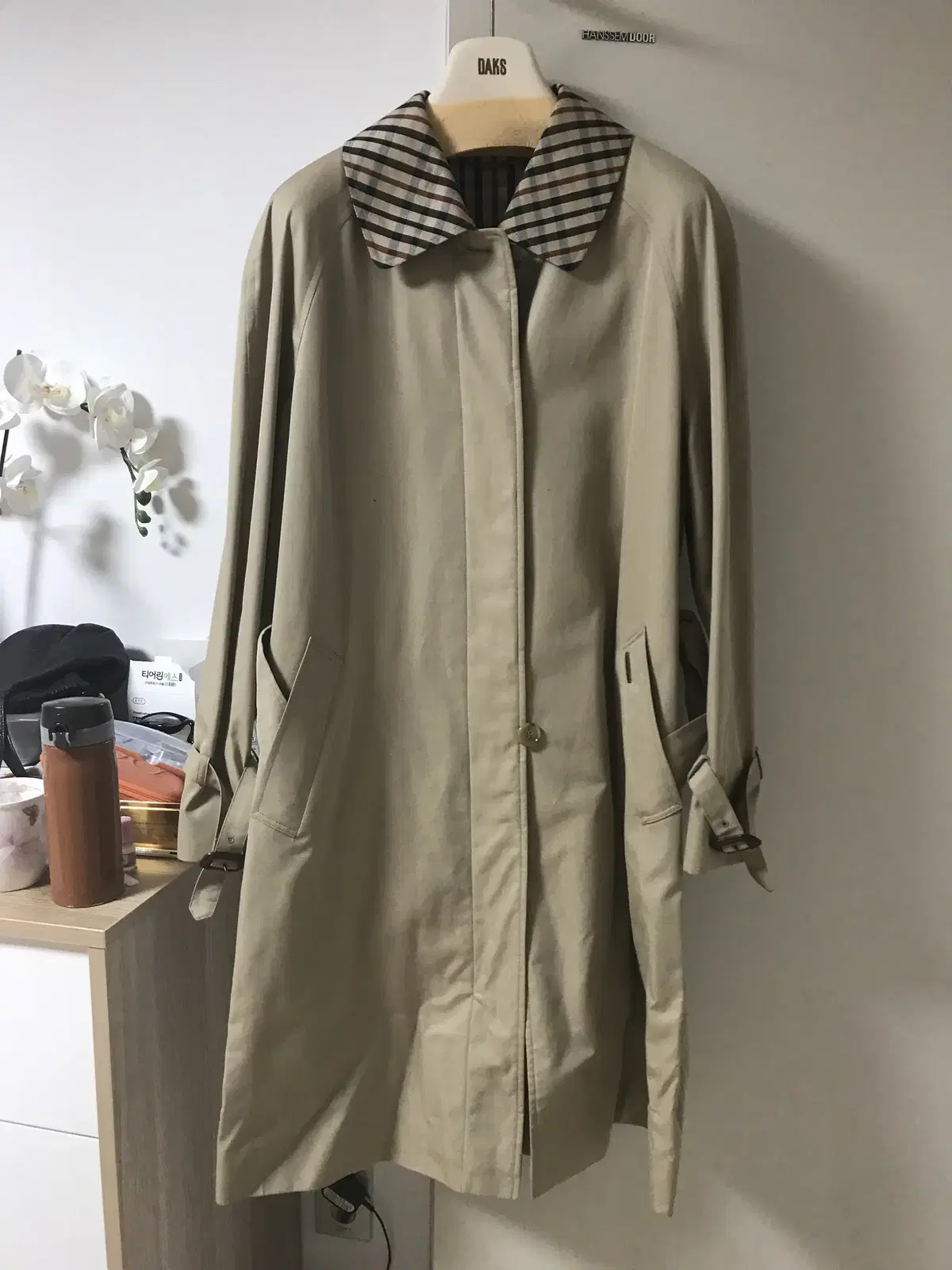 Daks Women's Trench Coat Barbary 100(L)