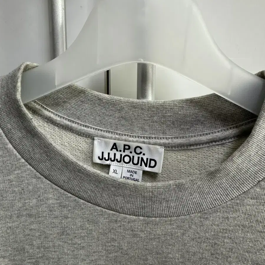 아페쎄 자운드 A.P.C. X JJJJOUND 스웻셔츠 XL 그레이