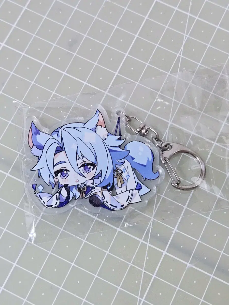 Genshin Impact Ayato Gacha Keyring