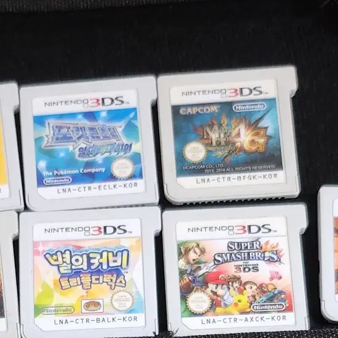 3DS  칩 여러개