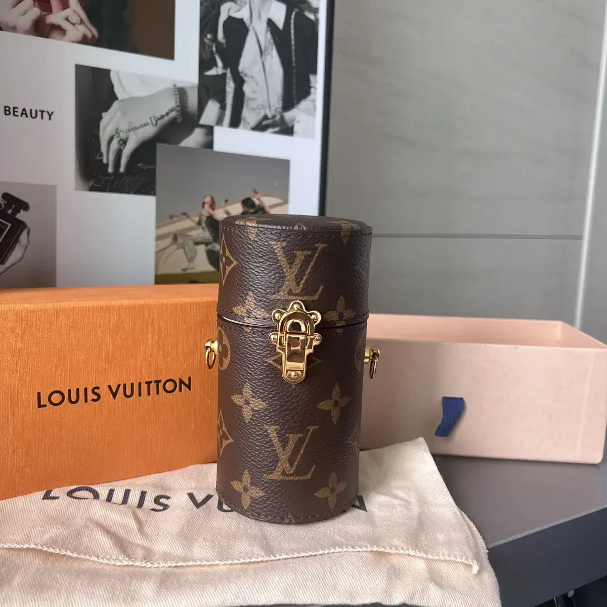 louis vuitton 루이비통 향수 케이스 가방