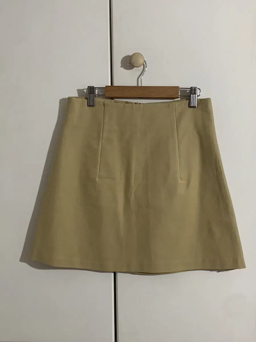 [no fold] side trim span bom miniskirt skirt