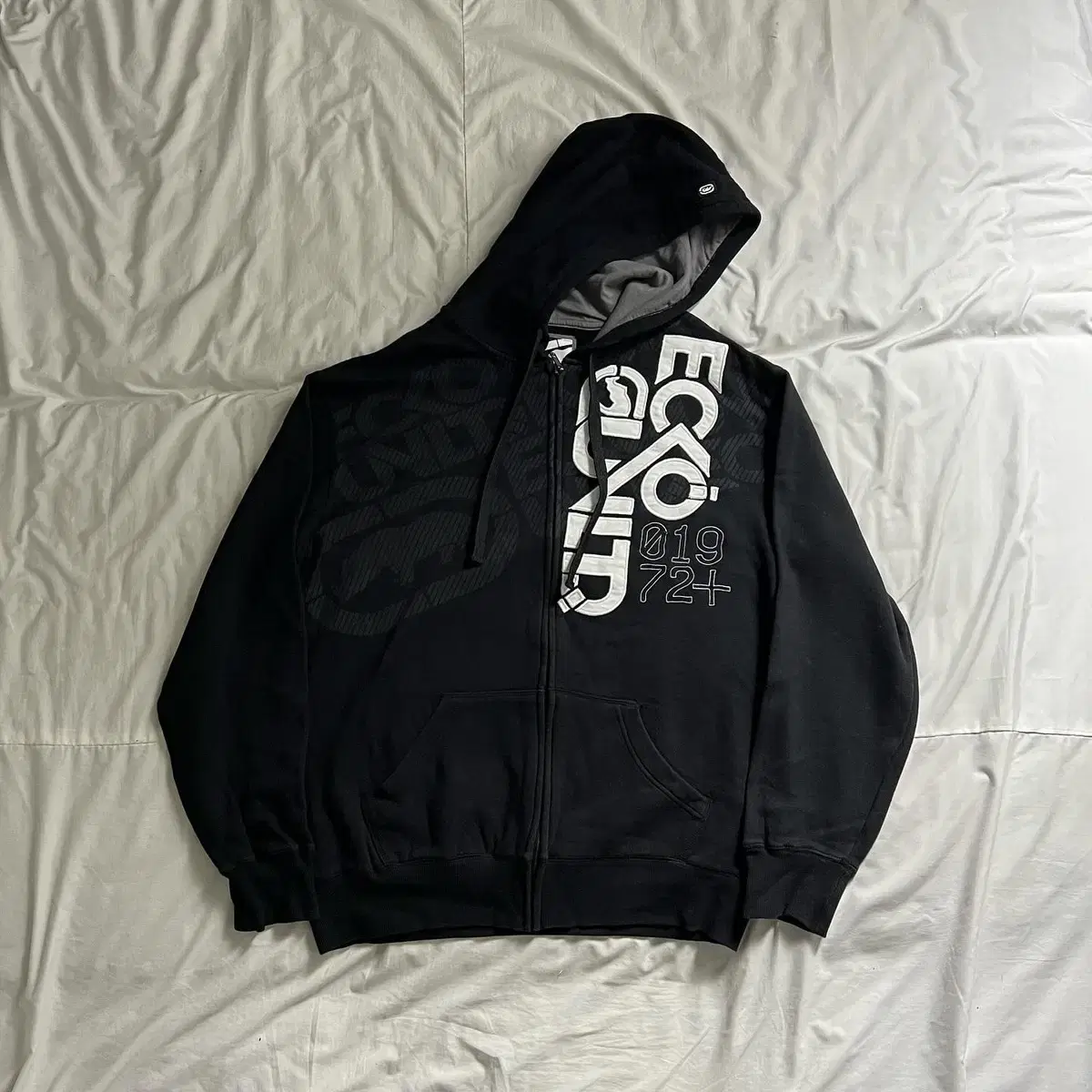 Vintage Eclectic Punk Y2K Hoodie Zip Up