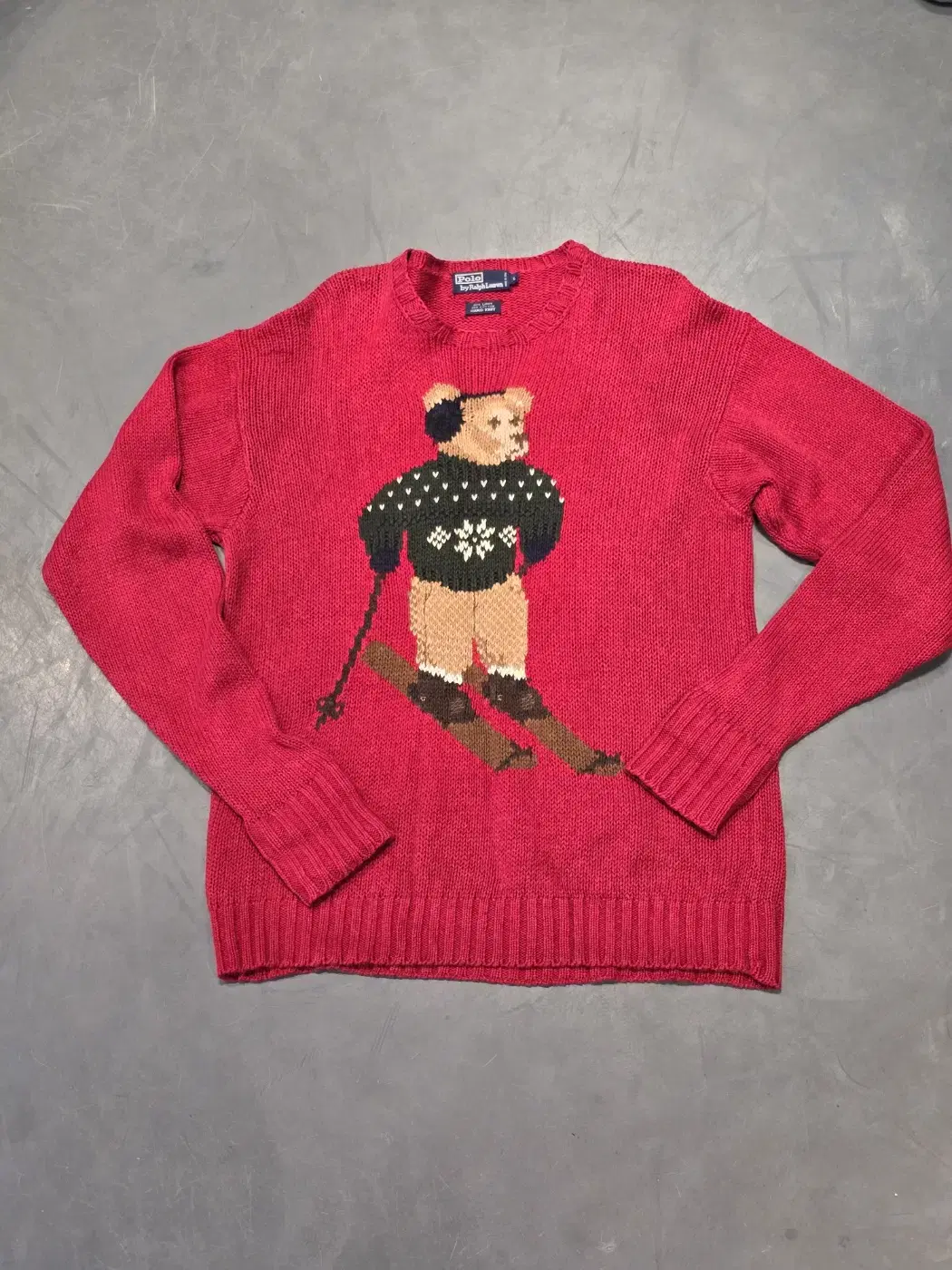 Polarfroren Ski Bear Knit (L)