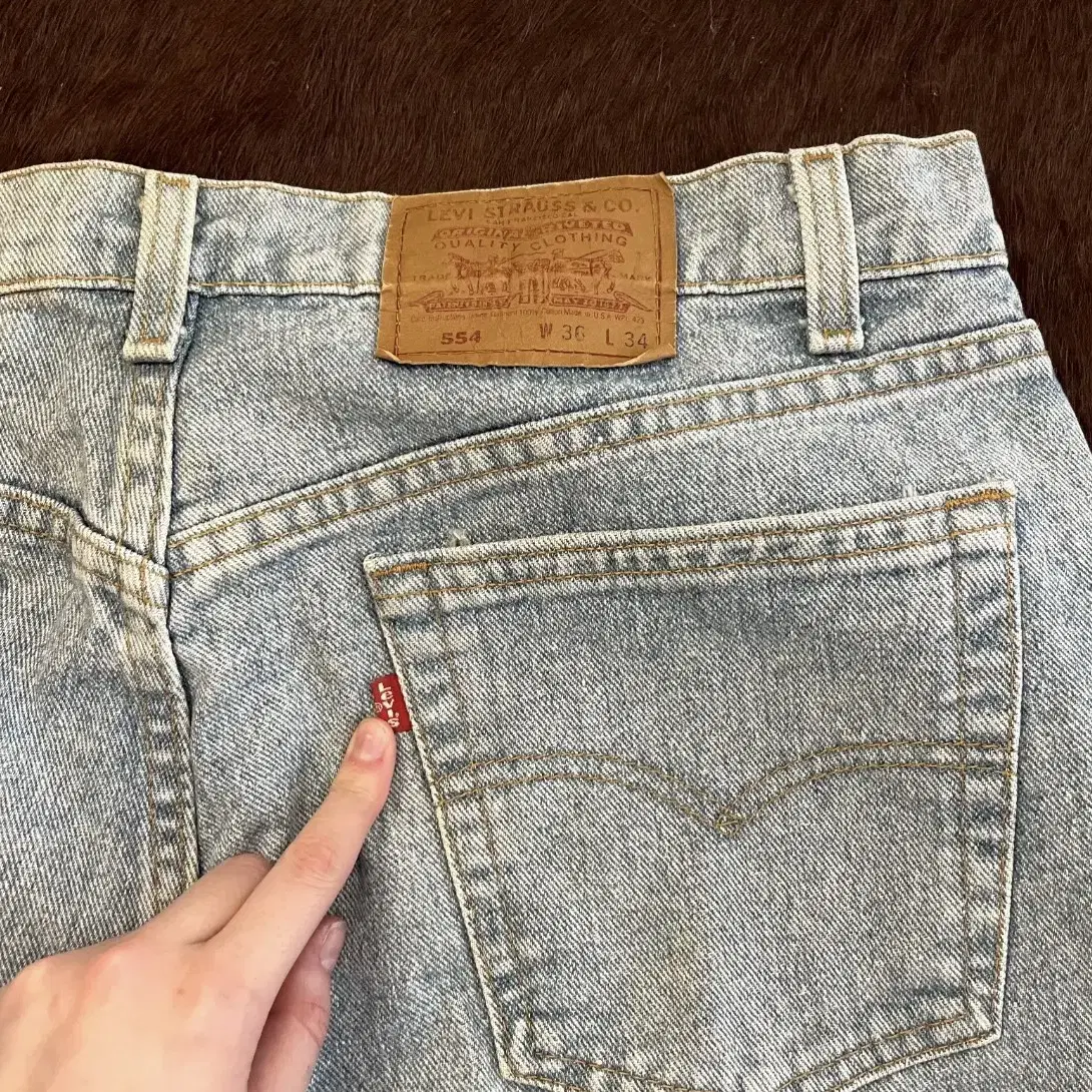 Vintage Levis 554, 36x34 90's, 리바이스 554