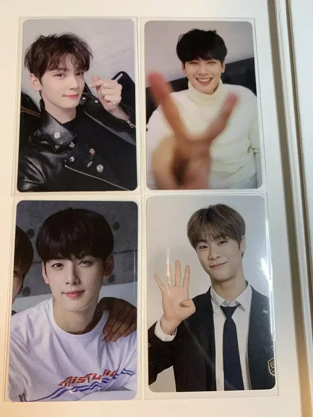 아스트로 문빈 포카 차은우 키노 ASTRO MOONBIN