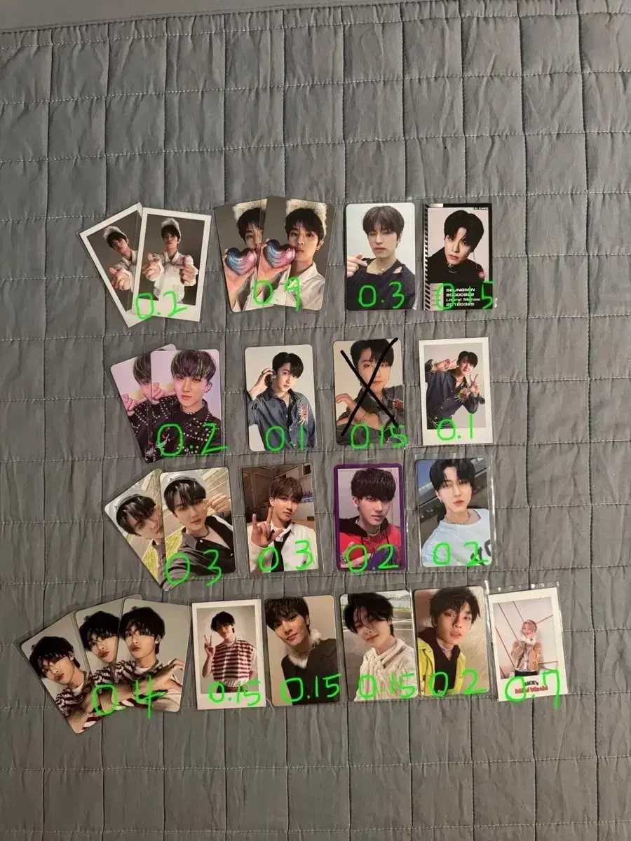 StraykidsSeungmin ChangbinI.N. MaximaxidentChopPaulMiromaniacPhotocardSell