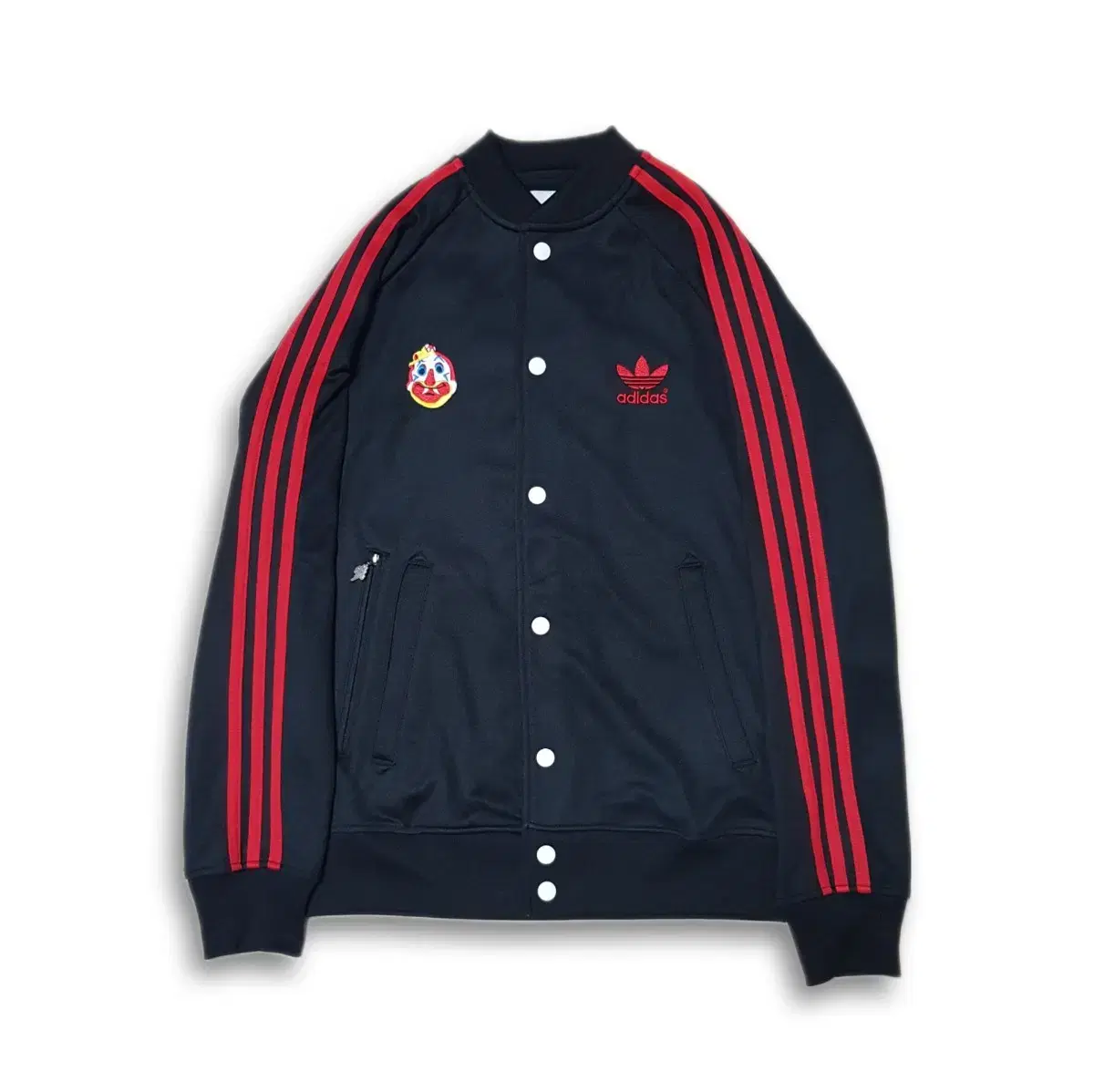 adidas Jersey Black Bomber JacketM