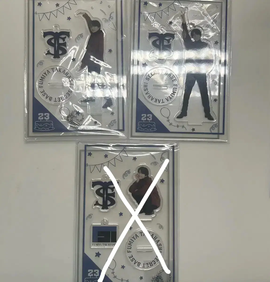 Fumiya Takahashi fanmeeting Merchandise acrylic stand Arc Star sealed WTS