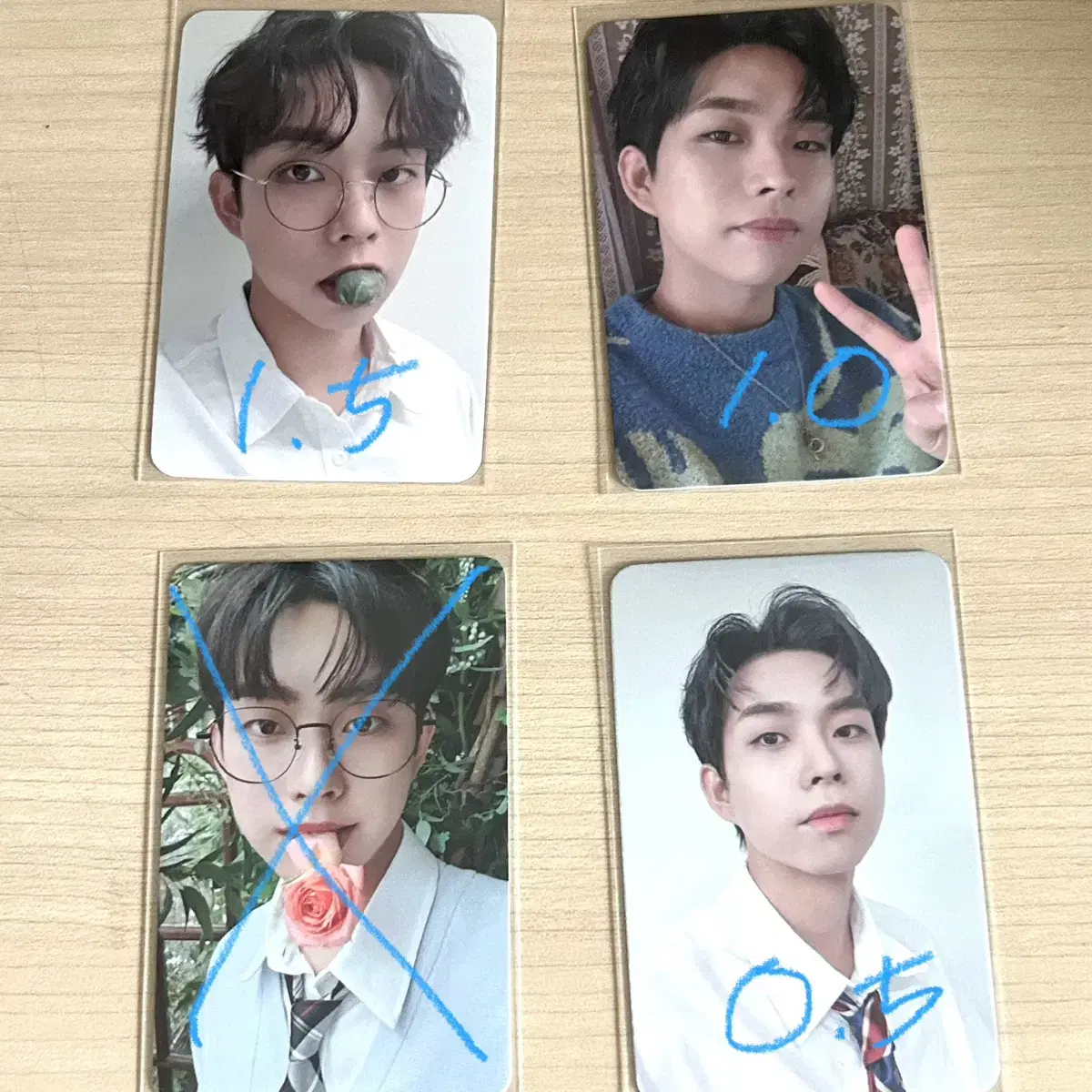 Lucy choi sangyeop upper leaves photocard wts sells