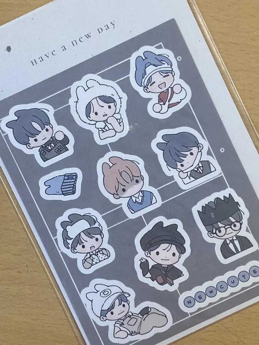 The Boyz choi chanhee new stickers