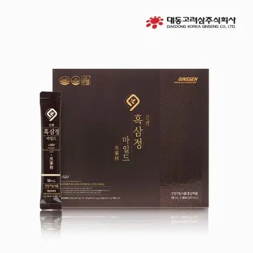 대동고려삼 진쎈 흑삼정 마일드 10mlx30포x2BOX