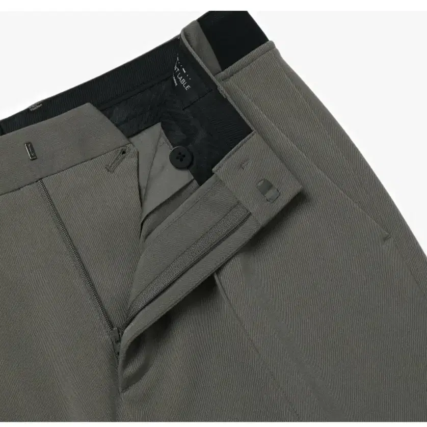 Banding Flare Slacks - Khaki Brown