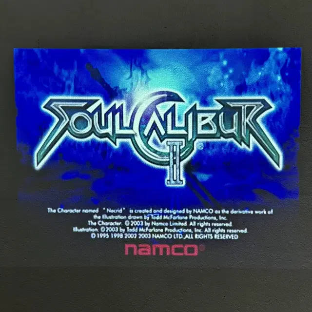 PS2 SOULCALIBUR II 플스2 소울 칼리버 2 정발 중고