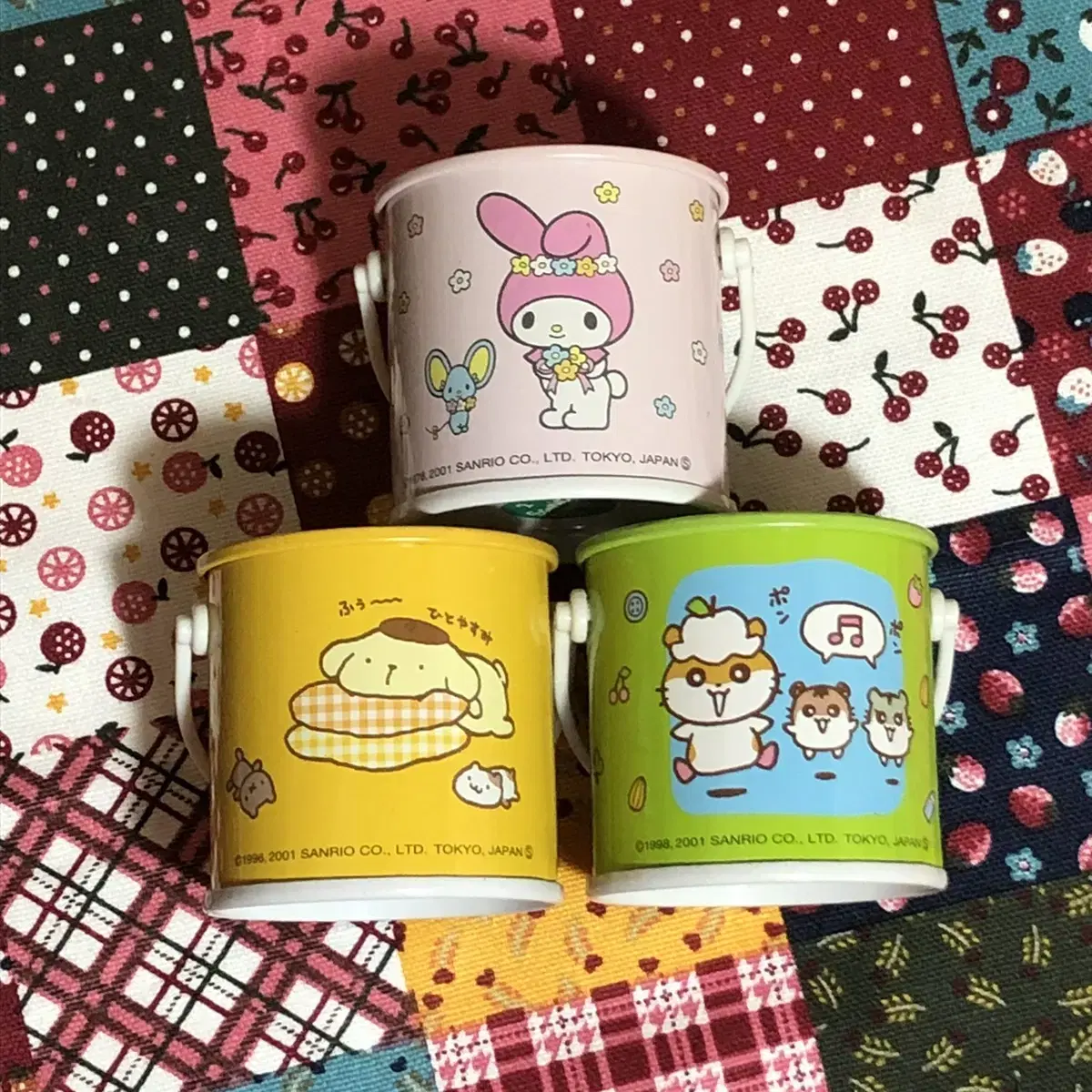 (Bulk) Sanrio Pompompurin Korokorokuriring My Melody Mini Piggy Bank Set