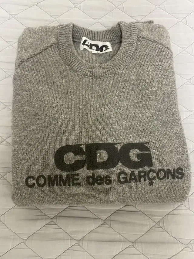 [XXL] cdg 니트 그레이