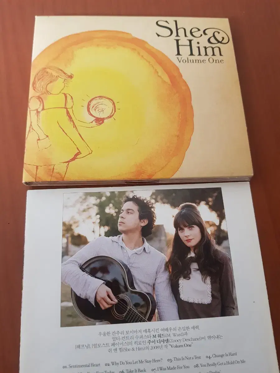 She & Him Volume one 포크음악 인디록씨디 Folk cd