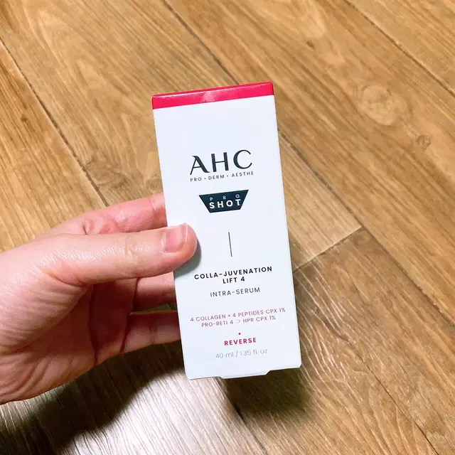 AHC 프로 샷 콜라 쥬비네이션 리프트 4 인트라 세럼 40ml